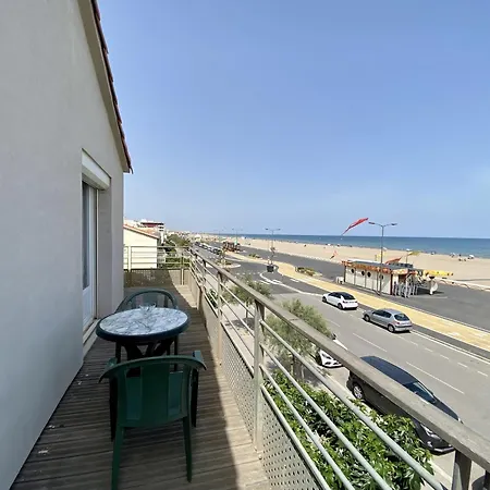 Narbonne-plage : T4 En 1ere Ligne, 7p, Balcon, Parking, Acces Plage Direct - Fr-1-795-6 * Narbonne